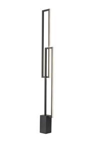 M7465  Mural Floor Lamp 48W LED Matt Black